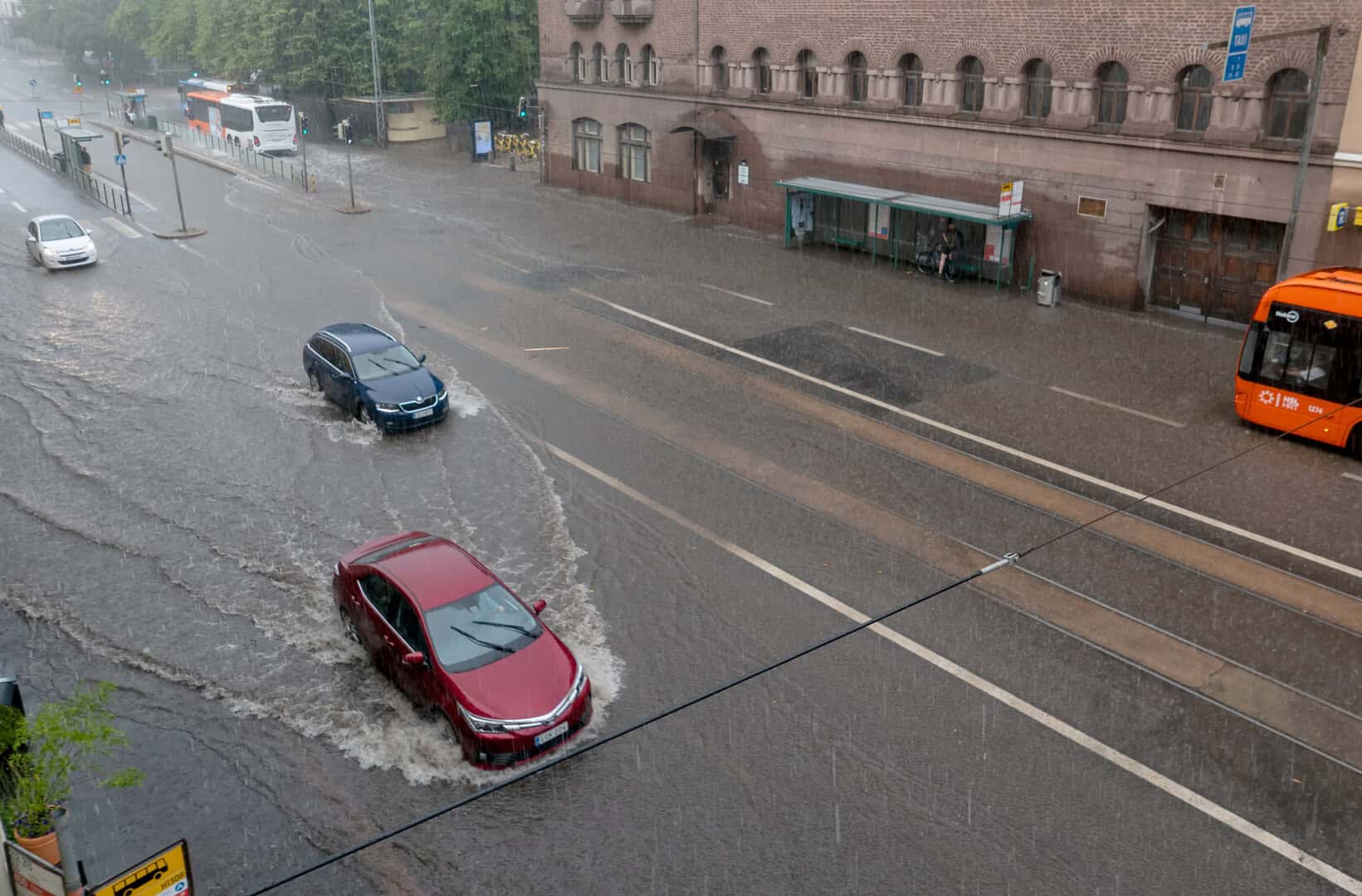 Meteo Finlandia: piogge record a Kaarina e allerta meteo al Sud