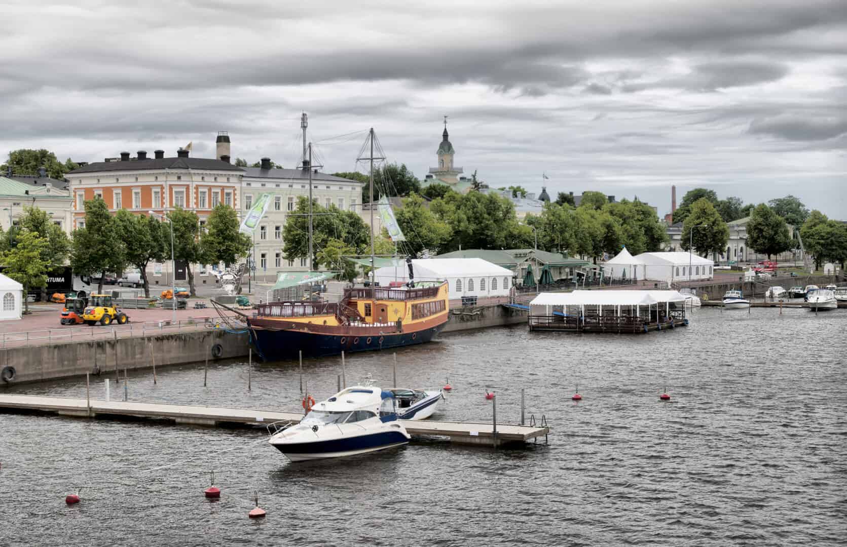Meteo Finlandia: Satakunta sotto la pioggia per il Primo Maggio