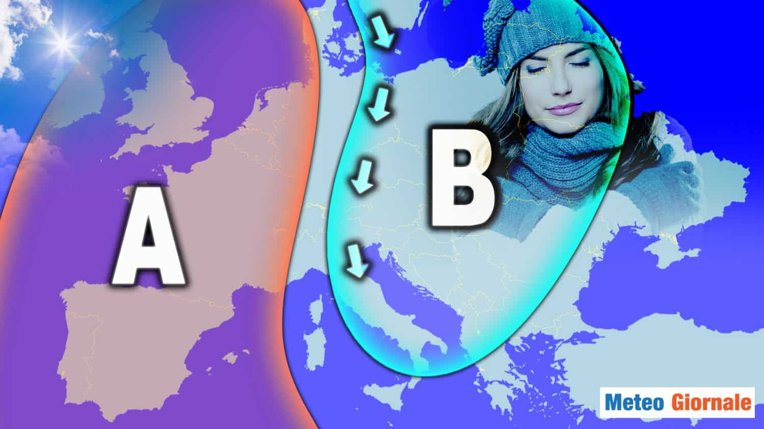 Meteo 7 aprile: gelate, freddo invernale e venti forti