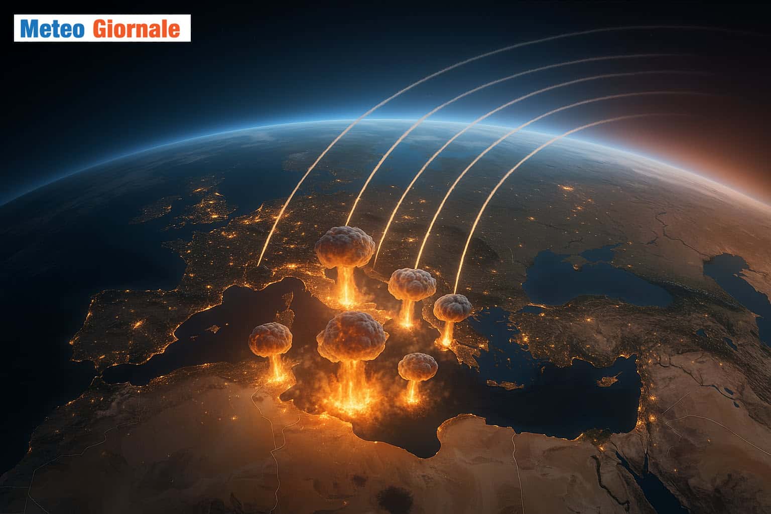 E se la RUSSIA lanciasse un attacco atomico sull’Italia? Conseguenze