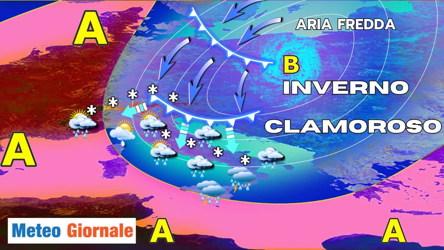 Inverno 6/10 Aprile: 10° sotto media con neve bassa. I dettagli