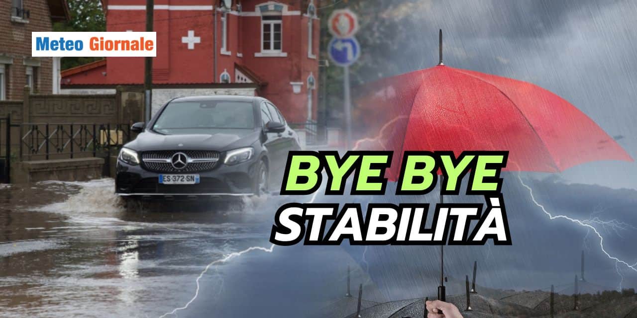 Meteo Nord Italia: piogge infinite, la stabilità è un miraggio