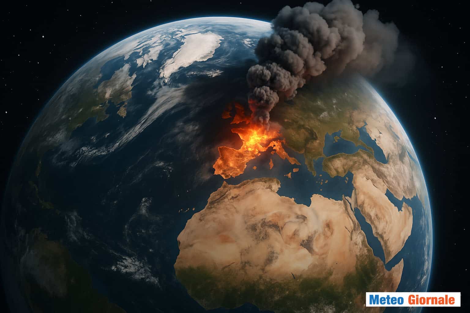 Questi gli effetto di un’eruzione vulcanica come quella di Tambora accaduta nel 1815