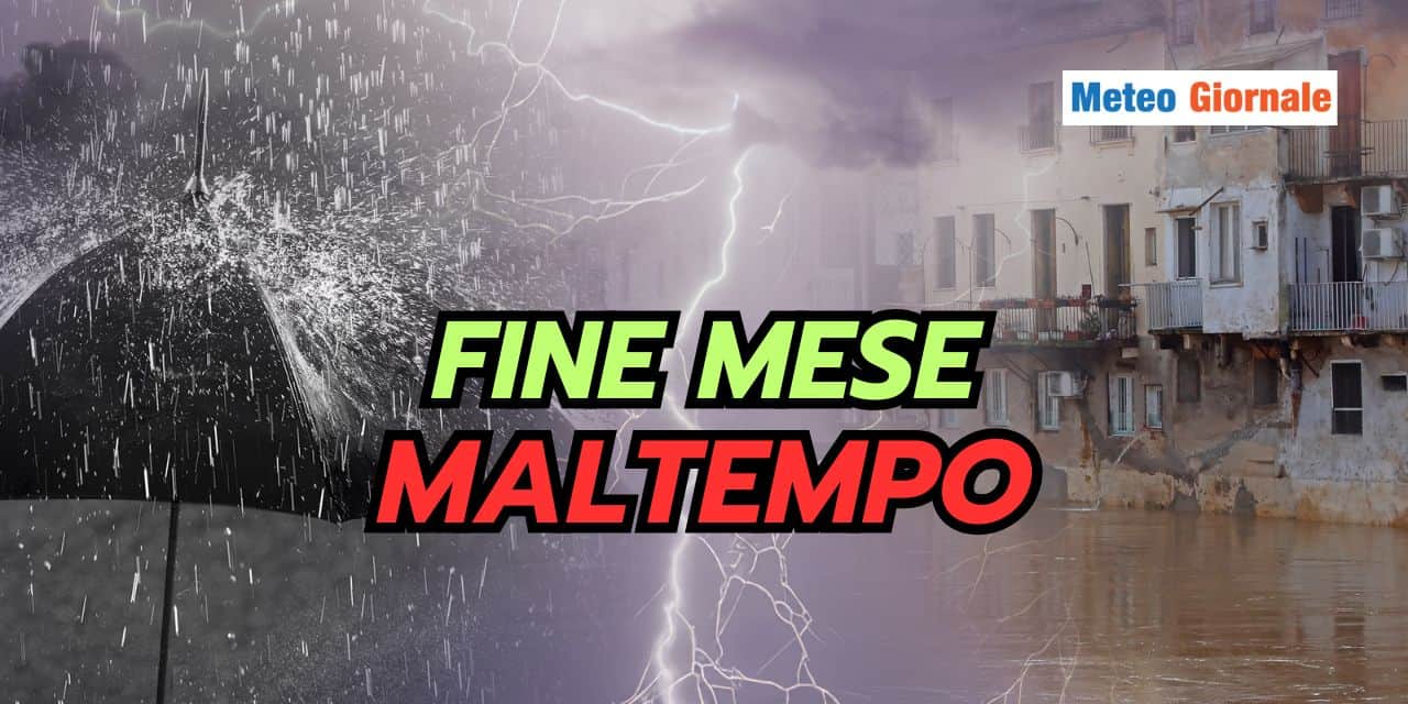 Non c’è scampo, meteo capriccioso fino a fine mese (e oltre!)