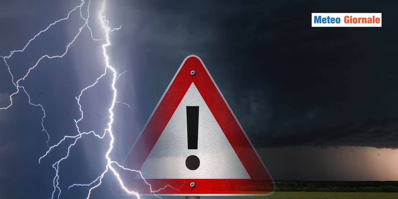Meteo: maltempo e temporali Martedì 29 Aprile su queste regioni