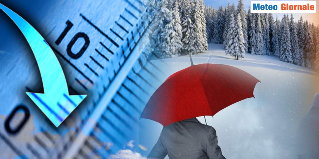 Temperature in calo e ritorno di un po' di neve