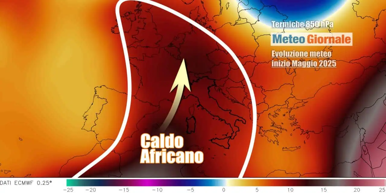 Primo vero caldo in arrivo