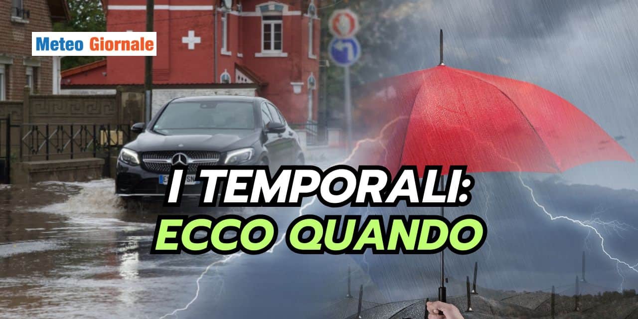 Meteo stabile e soleggiato, ma occhio al ritorno dei temporali forti