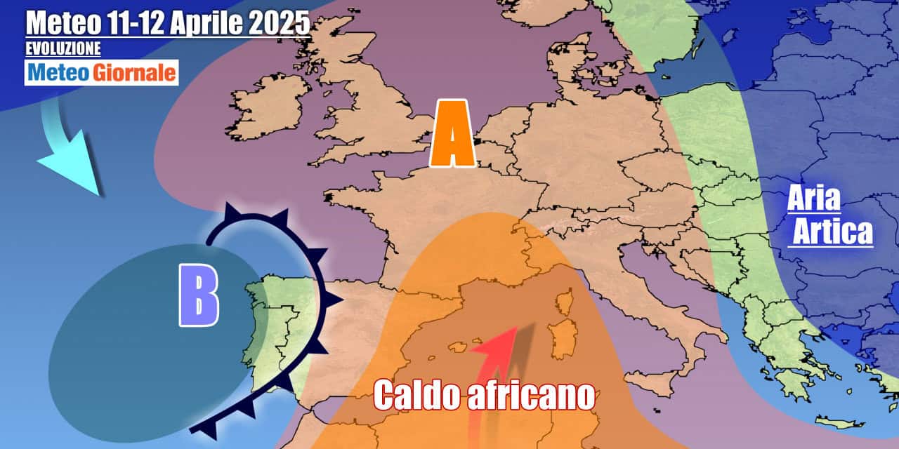 Meteo 7 Giorni: breve fiammata anticiclonica, ma da Domenica cambia tutto