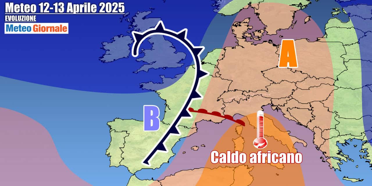 Meteo 7 Giorni: ritorna la pioggia nel weekend delle Palme
