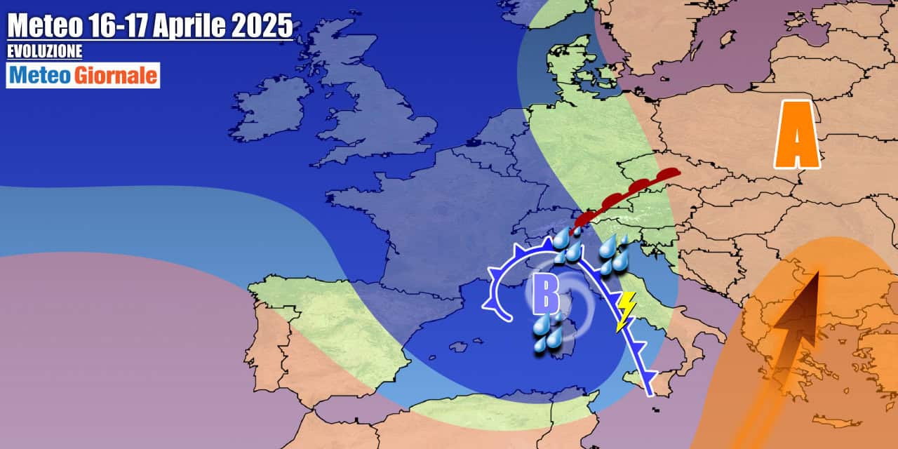 Meteo 7 Giorni: prosieguo di settimana tra piogge e nubifragi, i dettagli