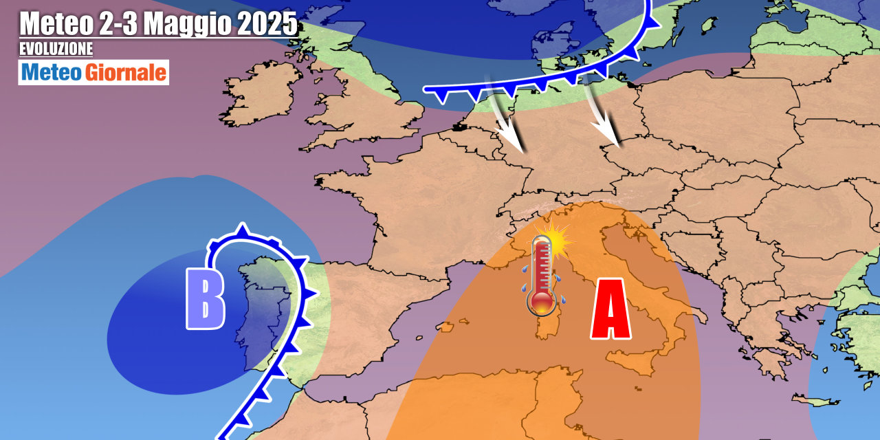 Bel tempo e caldo estivo per l'Anticiclone Africano ma non dureranno