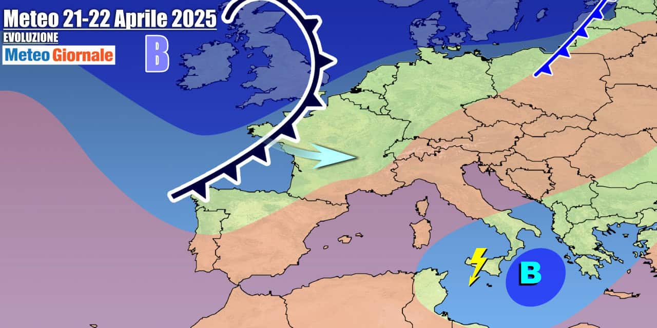 Meteo 7 Giorni: previsioni Pasqua, Pasquetta e fino al ponte del 25 Aprile