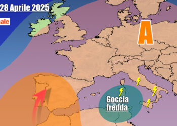 Circolazione instabile ancora sino ad inizio settimana