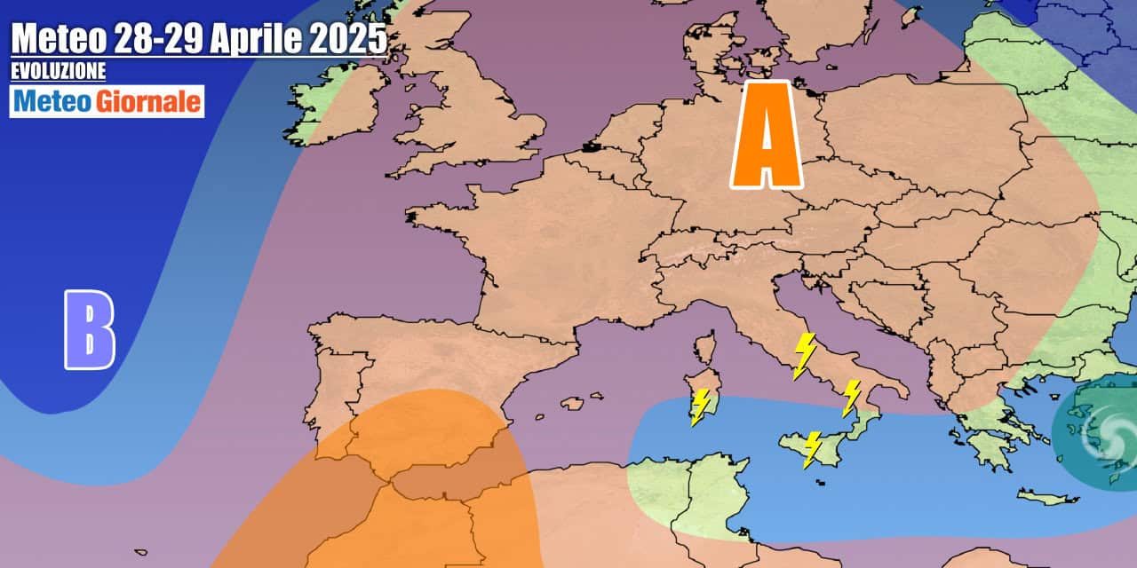 Meteo 7 Giorni: ultima ondata di temporali, poi grosse novità in settimana