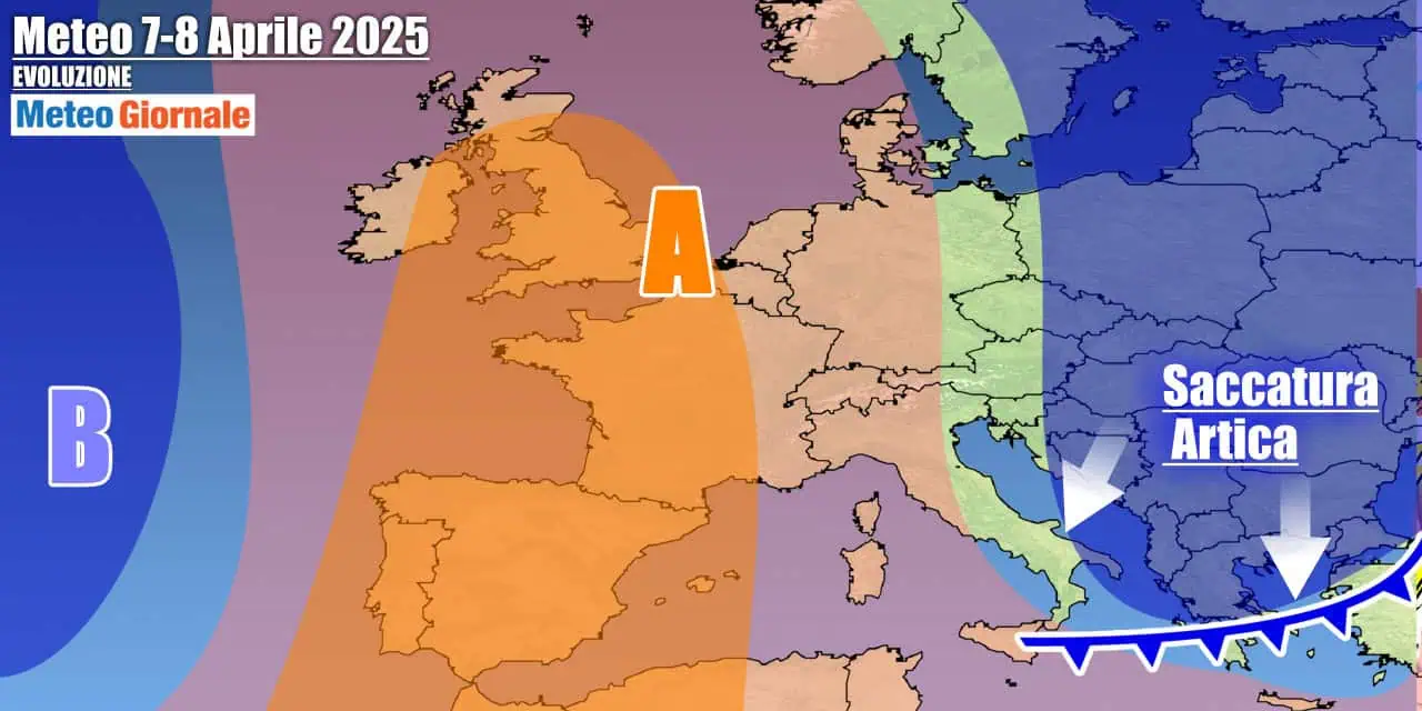 Inizio settimana invernale, poi torna ad avanzare l'Anticiclone