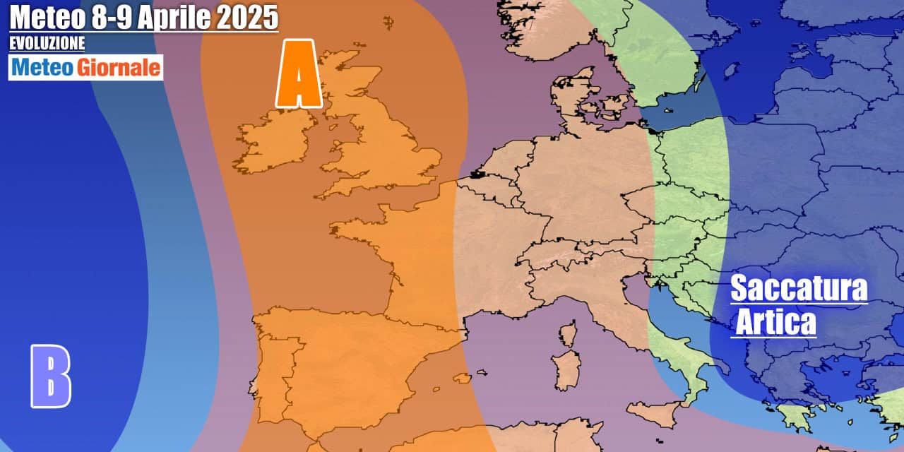 Meteo 7 Giorni: dalla burrasca invernale al ritorno dell’Alta Pressione
