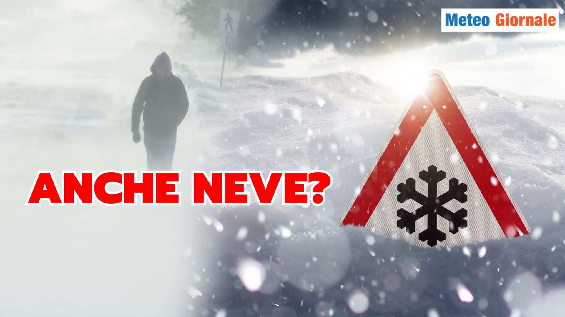 FREDDO sì, ma anche NEVE? Ecco cosa dicono le previsioni meteo