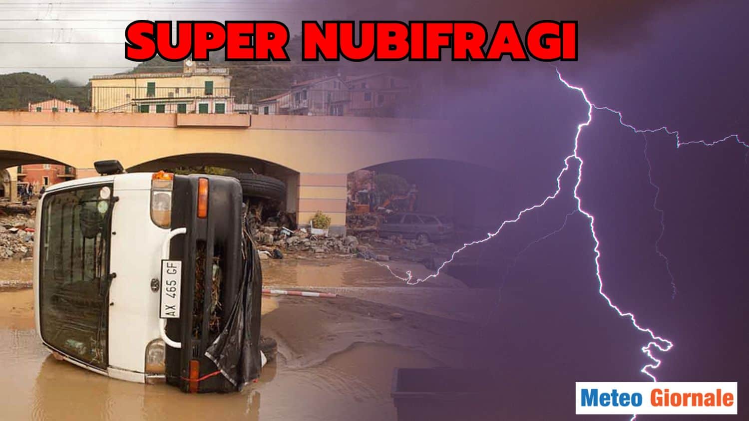 Meteo, esplodono temporali con super nubifragi. Ci siamo