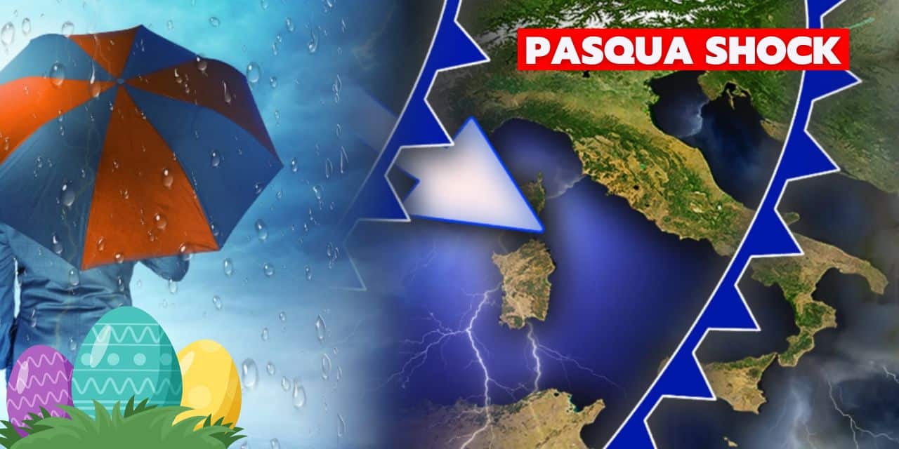 Meteo: tre perturbazioni in sette giorni, Pasqua ad alto rischio