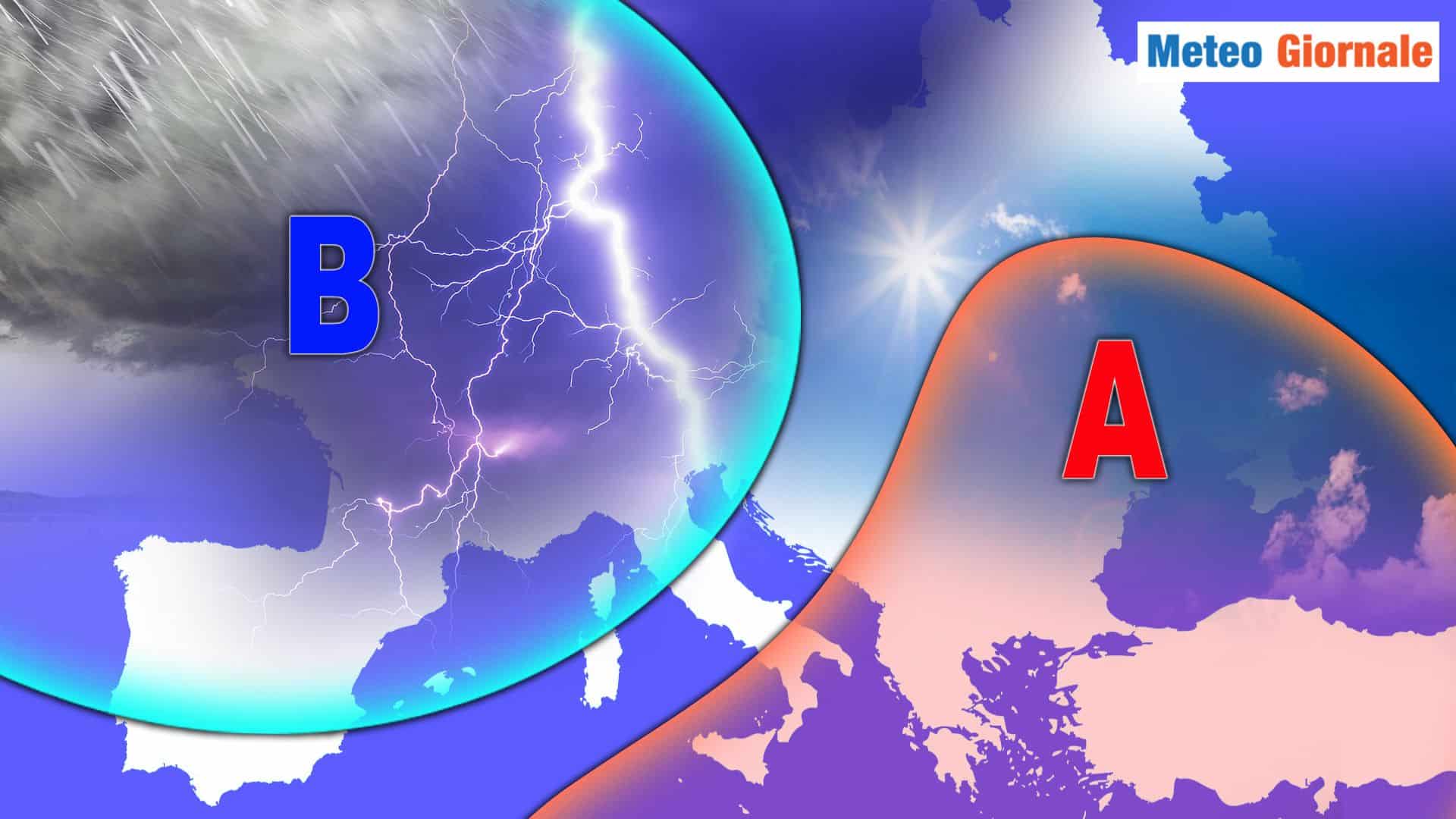 Meteo di APRILE si scatena: peggiora, però a PASQUA rischio CALDO