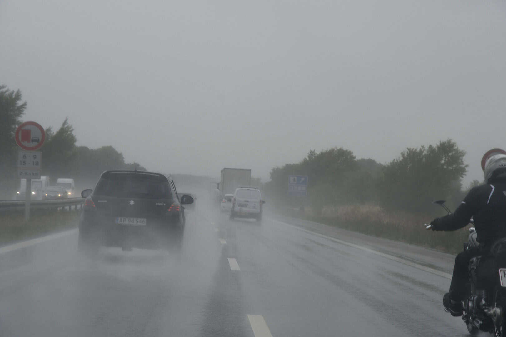 Meteo Danimarca: Horsens sommersa nella pioggia pasquale