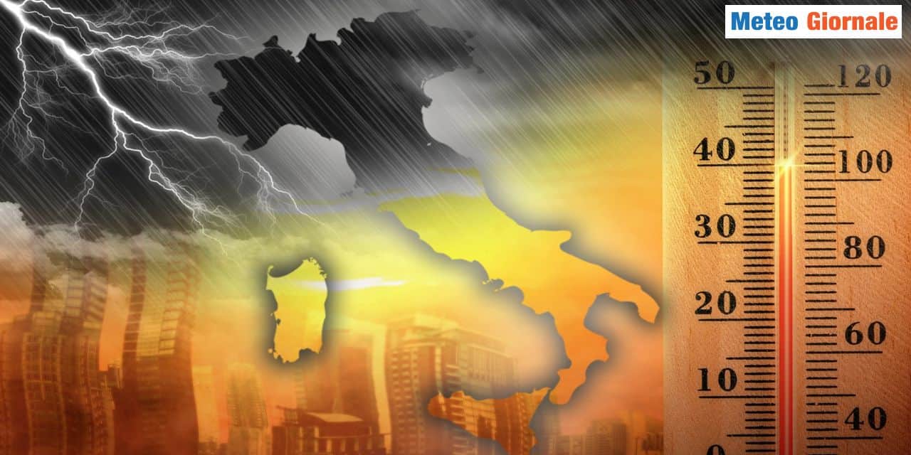 Meteo: dal caldo ai primi violenti temporali, cambio improvviso