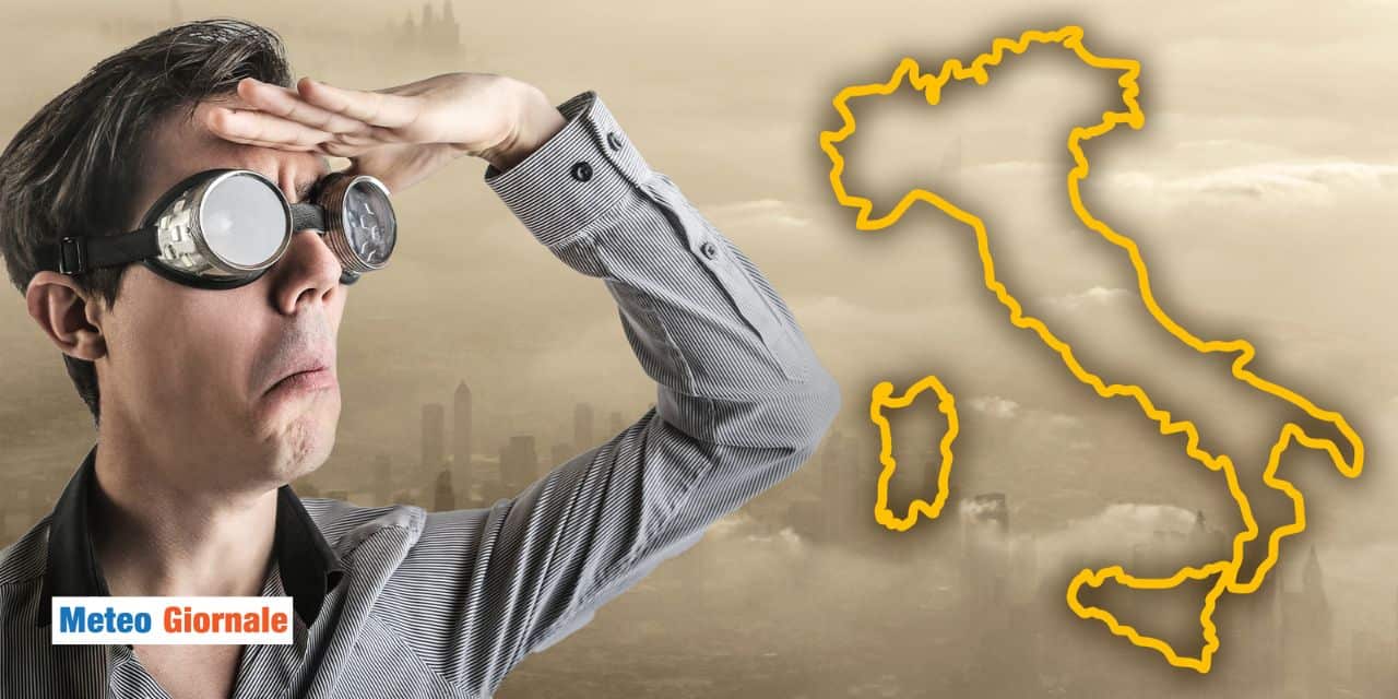 Meteo: tanta polvere del deserto su queste regioni, si comincia Domenica