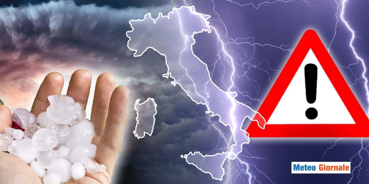 Meteo: le regioni a rischio MALTEMPO a metà mese