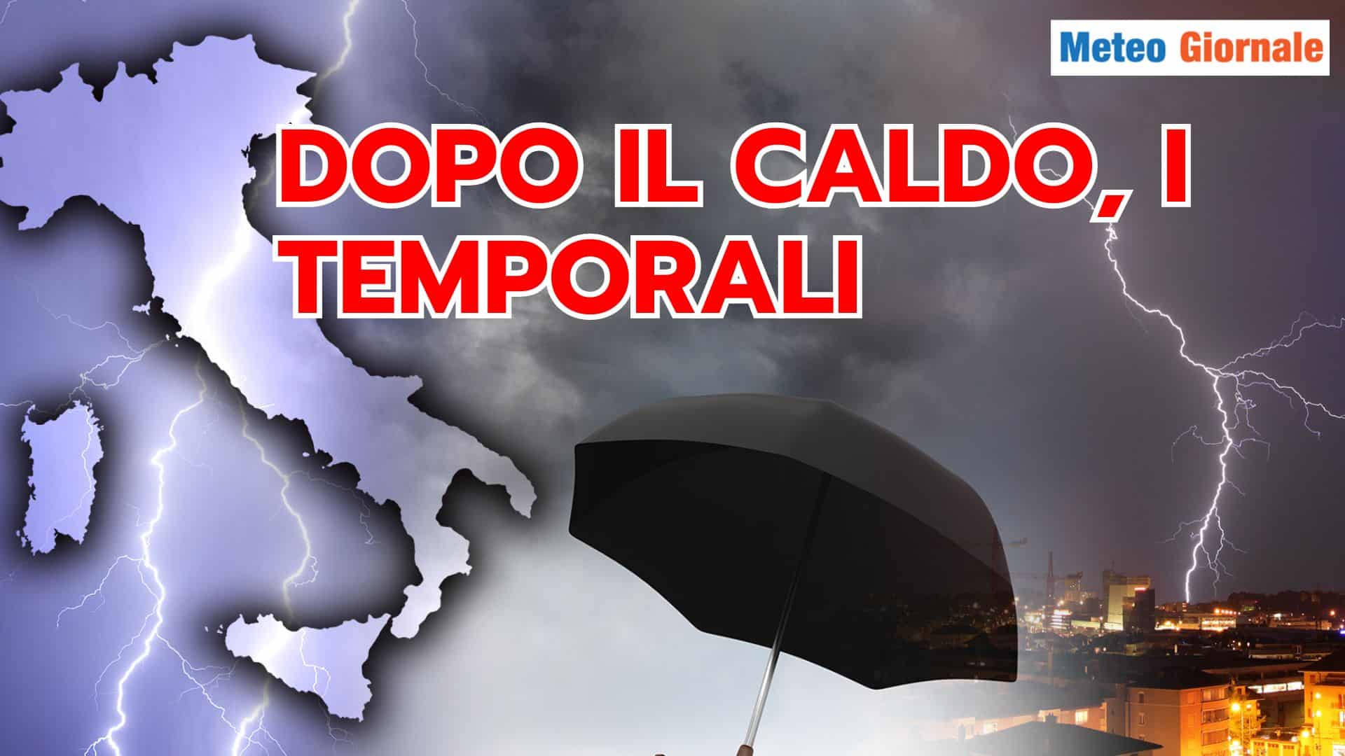 Fiammata del CALDO Africano, poi ennesimo tracollo Meteo