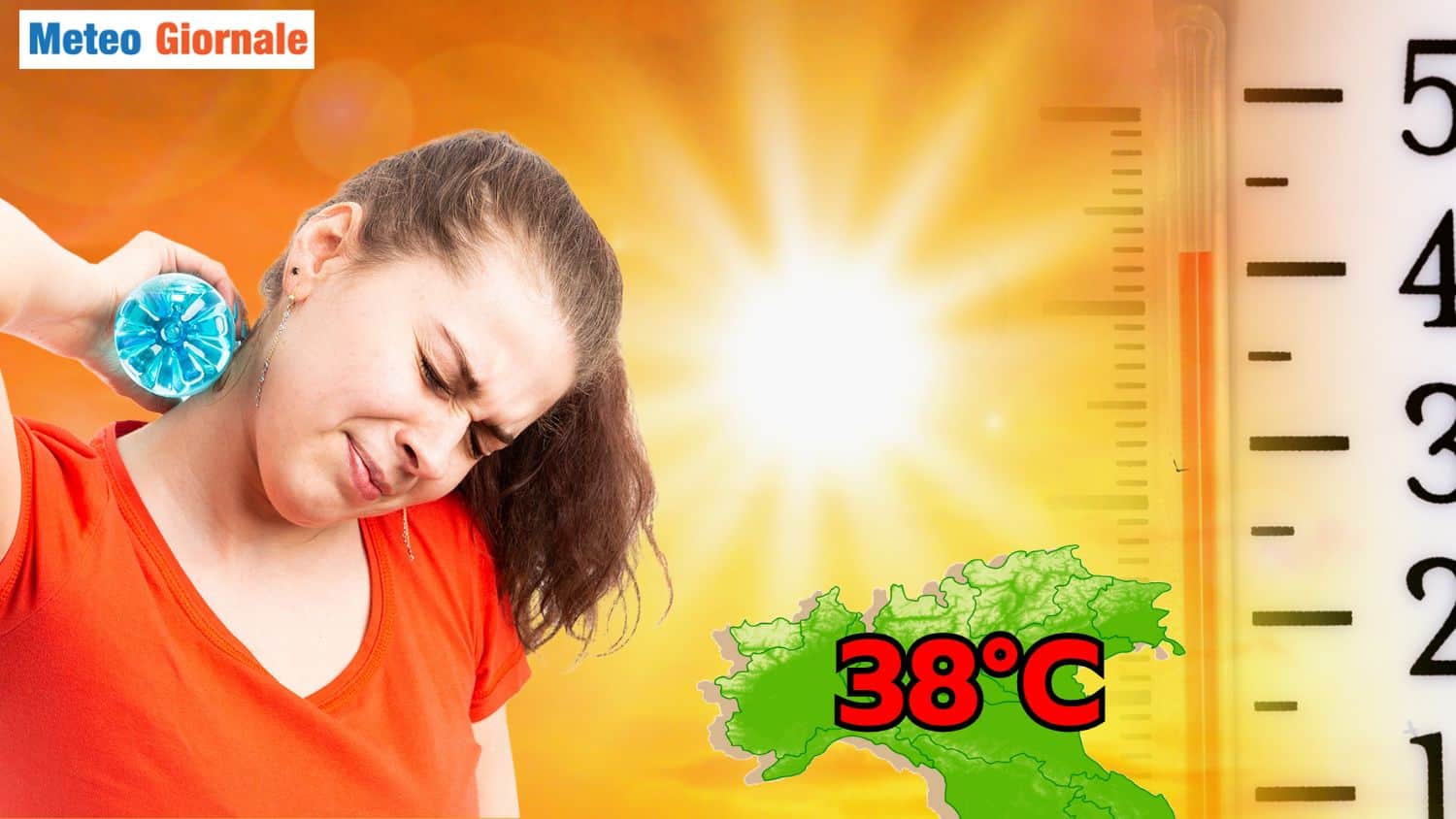 VALLE PADANA, il meteo verso Estate: caldo asfissiante, supercelle, grandine gigante