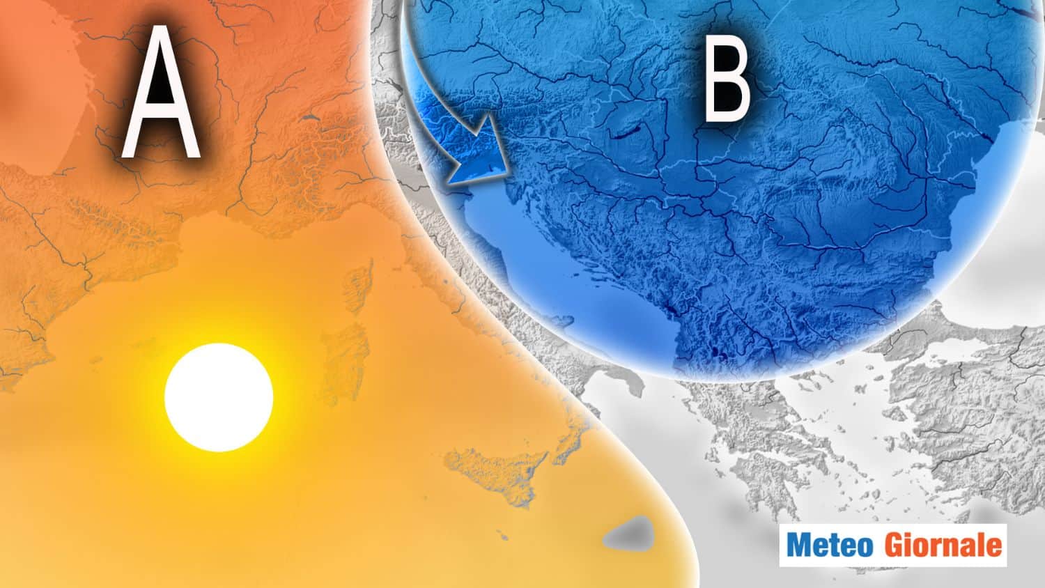 Meteo, scontro tra Aria POLARE e SUBTROPICALE. Venerdì ad alto RISCHIO