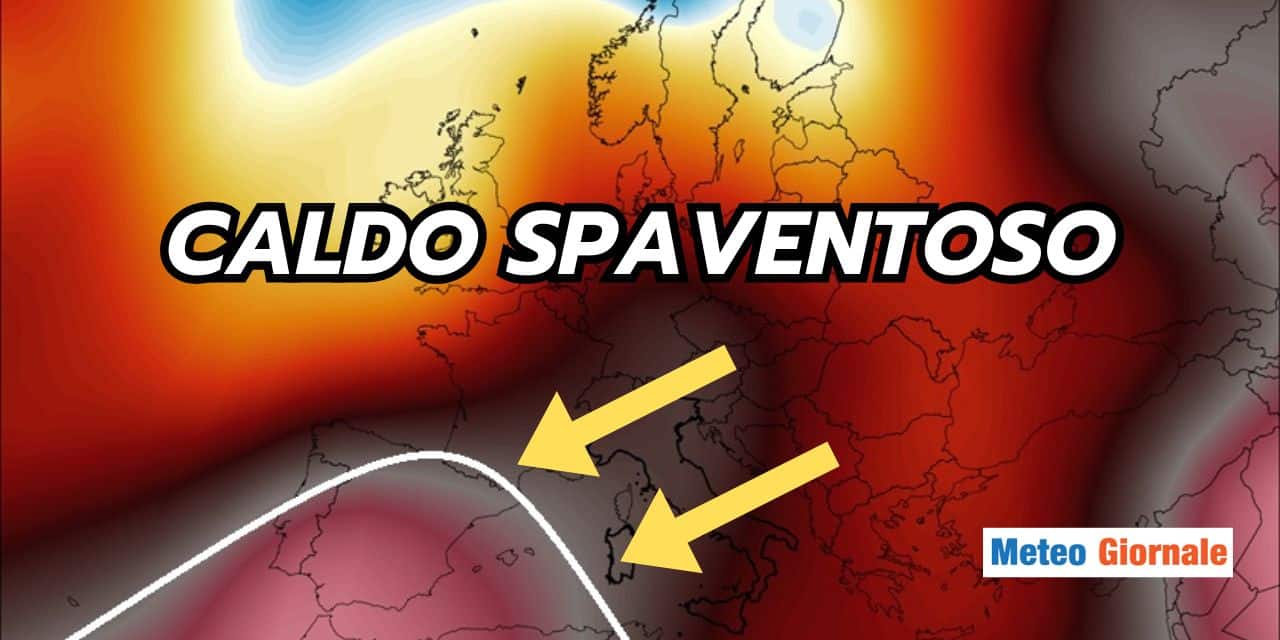 Spagna arrostita: questo fenomeno meteo ci riguarda eccome