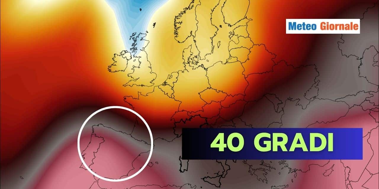 40 gradi in Spagna, timori meteo per l’Italia