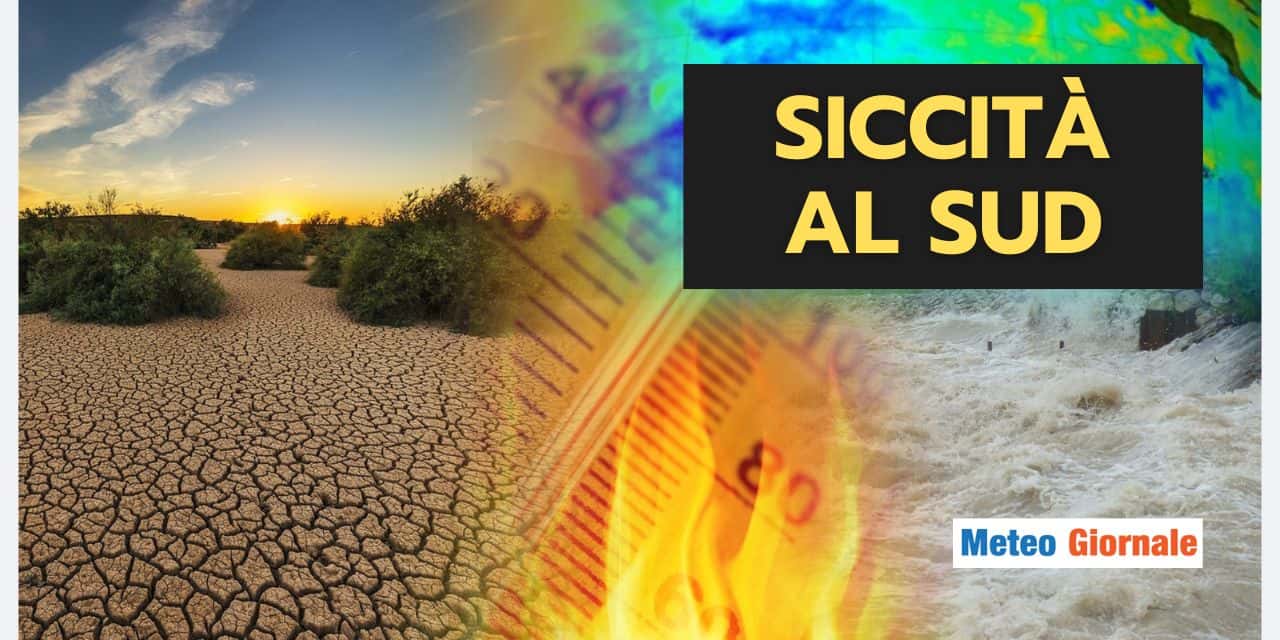 Il Meridione rischia una nuova siccità nonostante il meteo piovoso