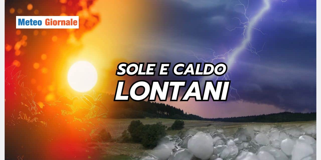 Meteo capriccioso, sole e caldo possono attendere ancora