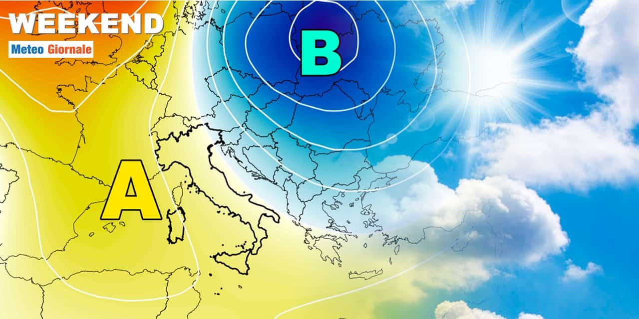 Meteo weekend: Alta Pressione torna alla carica, ma ancora qualche temporale