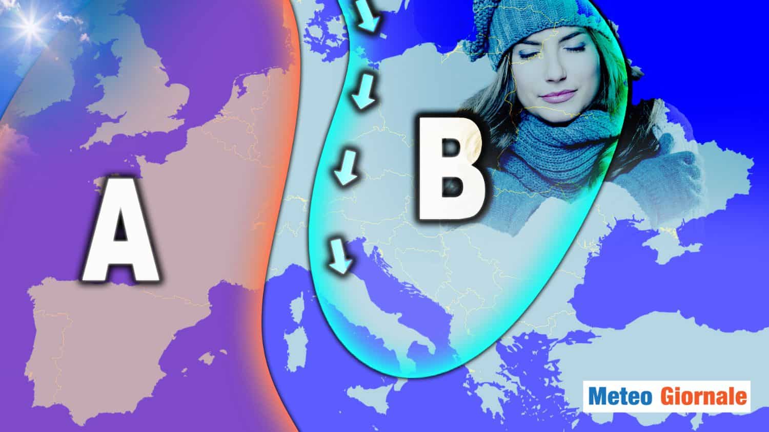 Meteo, CUT-OFF porta Maltempo. Rischio Forti Temporali: ecco Dove