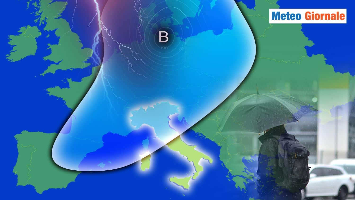 Meteo, ARIA POLARE in arrivo: crollo Termico, GRANDINATE e Temporali dal 5 all'8 Maggio