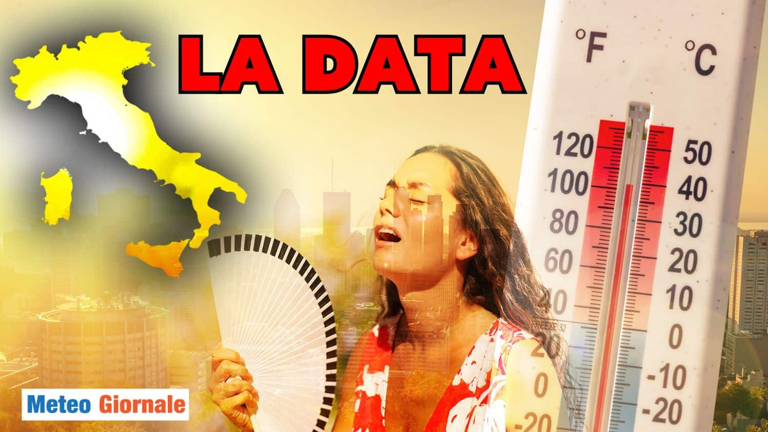 Meteo: La prima giornata di CALDO e SUDORE ha una data ben precisa