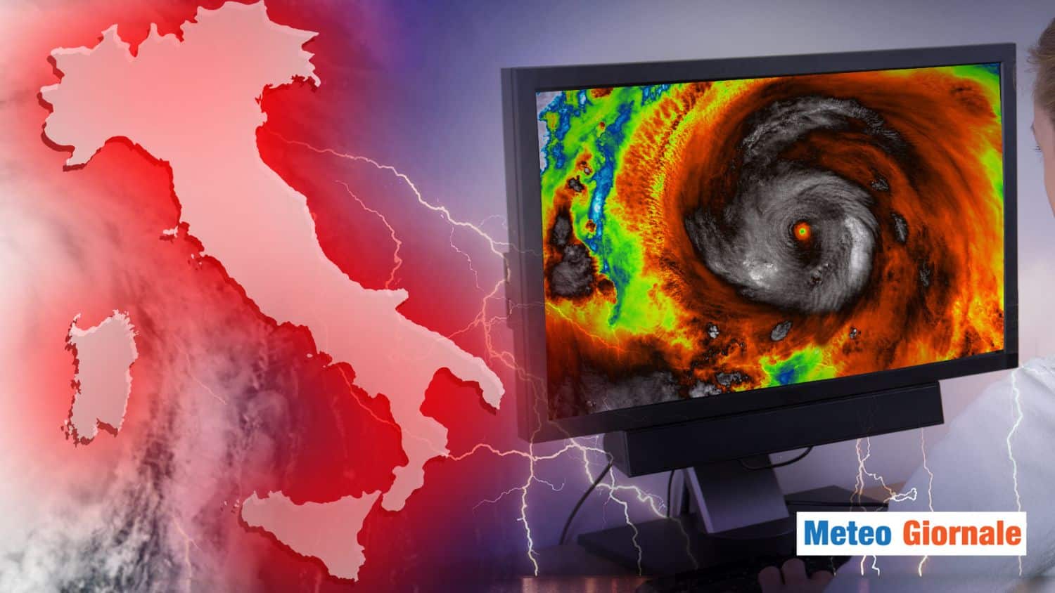 Ciclone TROPICALE sull'Italia Giovedì 15: Raffiche oltre i 100km/h e ALLUVIONI. Regioni a RISCHIO