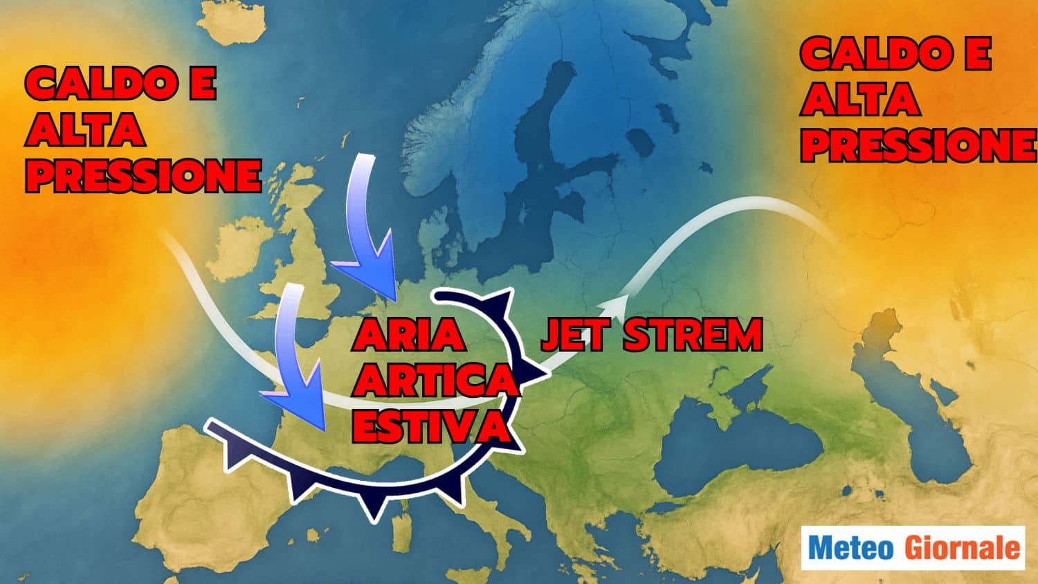 Meteo Estate estrema: Aria Artica su Italia, gli effetti