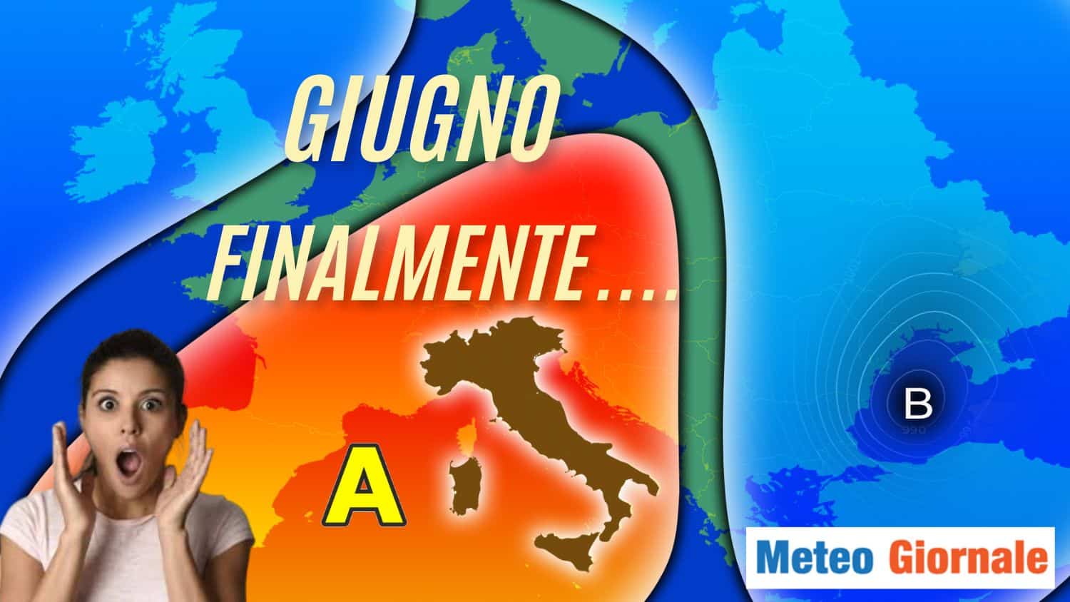 Scoppia l’estate con l’arrivo di Giugno. Primi over 35°