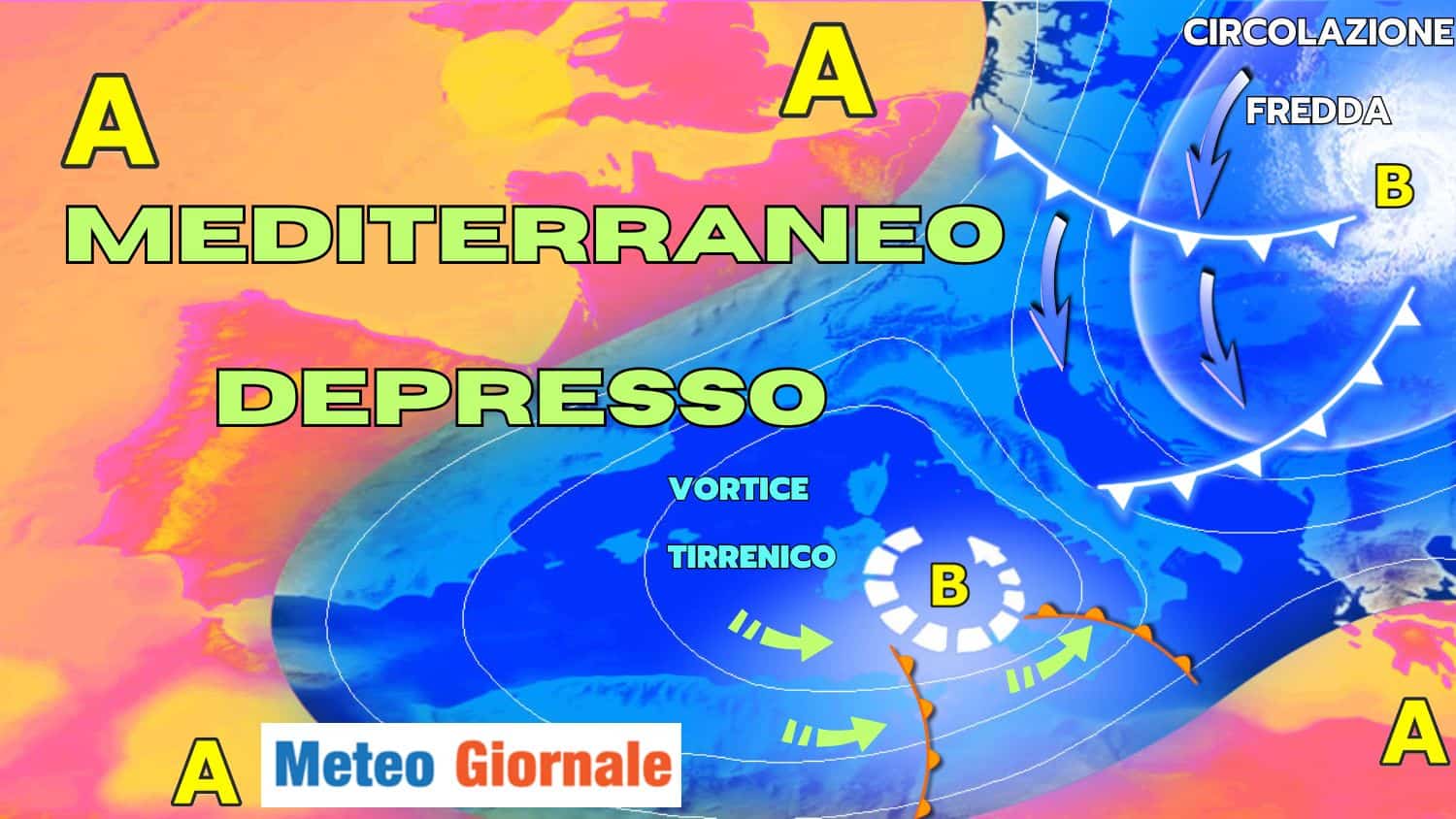 Meteo perturbato per Centrosud e Isole. Ecco da quando di più