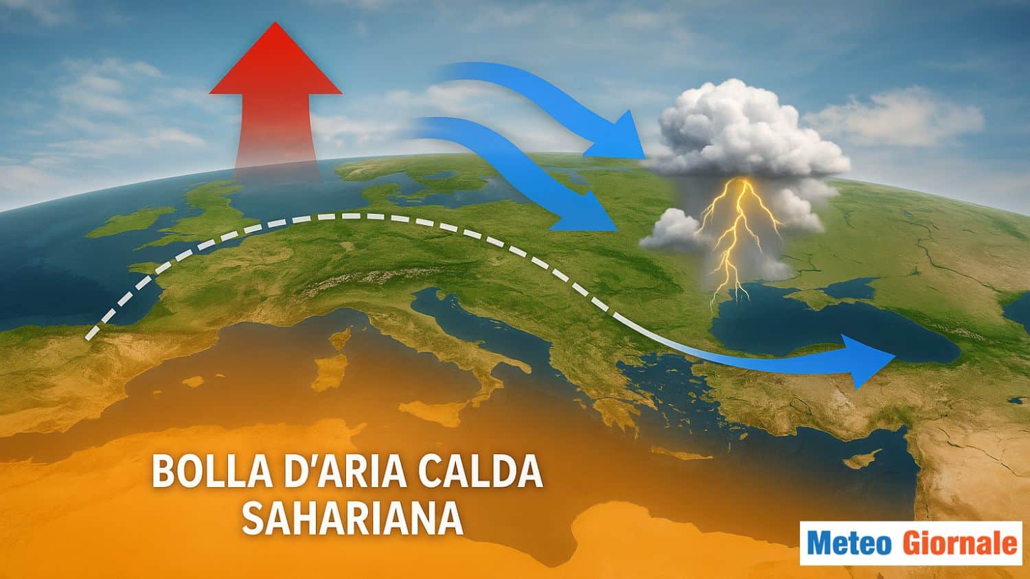 Meteo, si chiuderà la porta della pioggia e arriverà il caldo rovente