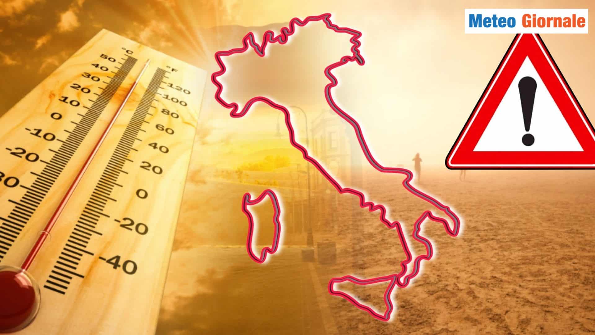 Al via la prima sfuriata AFRICANA: ipotesi Meteo sulla durata