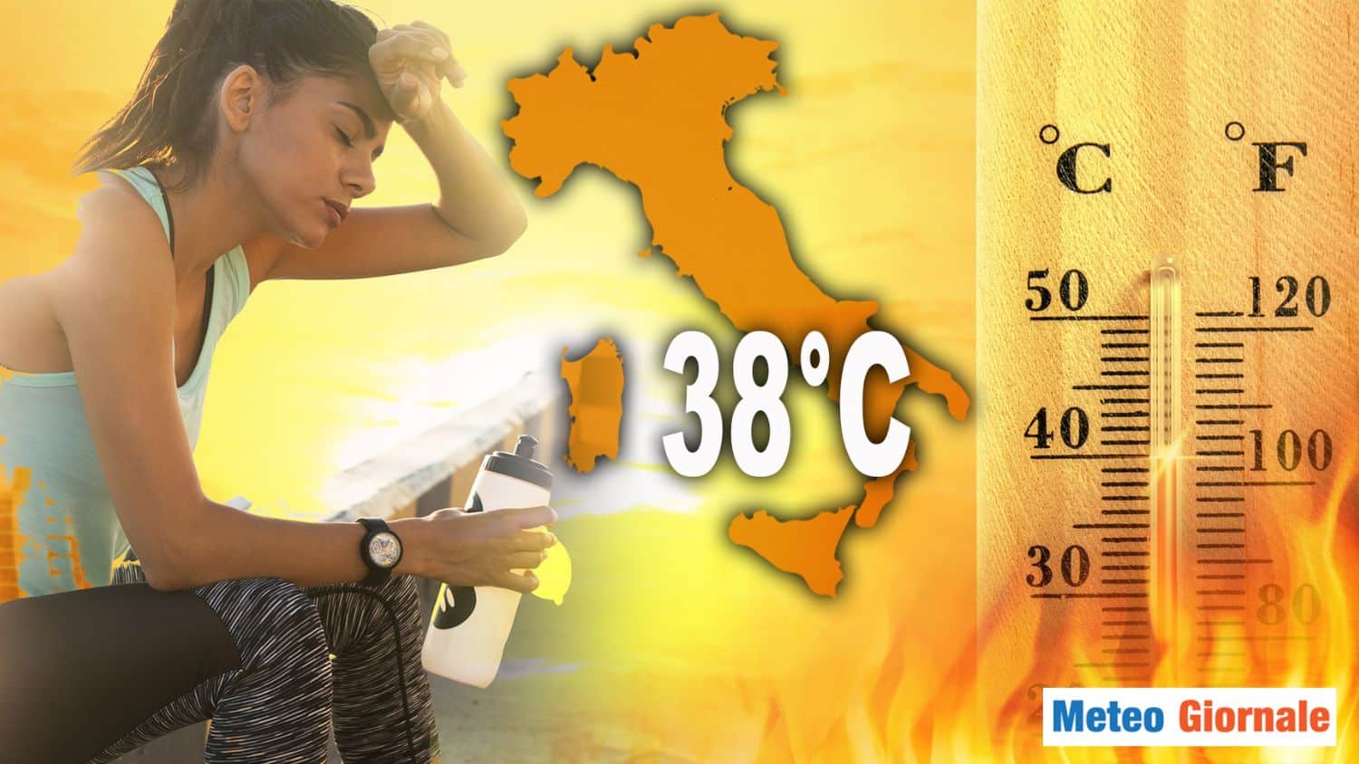 Esplosivo quel calore d’Africa. Meteo che cambia rapidamente