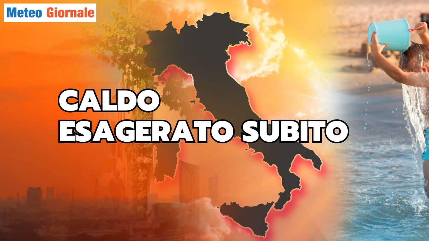 Centro Meteo Europeo: caldo africano fulmineo verso l’Italia