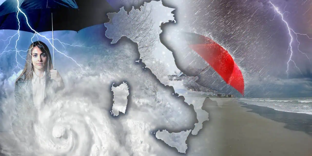 Maltempo pronto ad investire l'Italia
