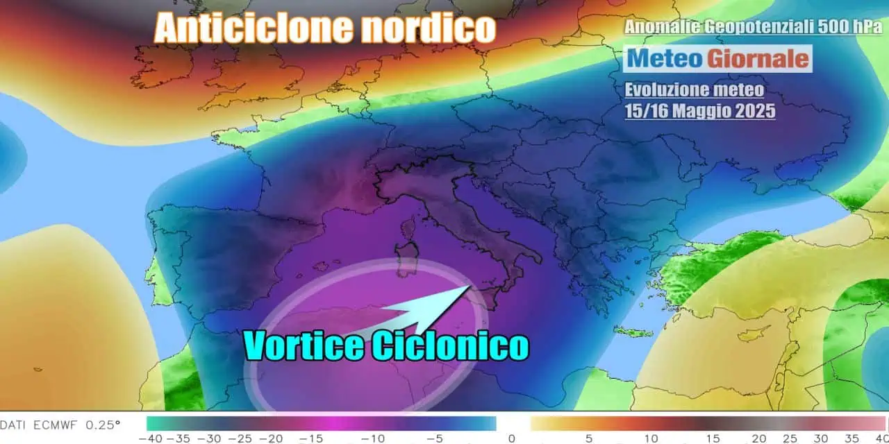 Non promette nulla di buono la prossima settimana